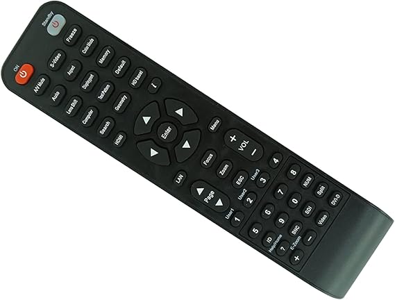 HCDZ Replacement Remote Control for Epson EB-PU2010B EB-PU1007B EB-PU2010W EB-PU1007W EB-PU1008B EB-PU1006W EB-PU1008W 3LCD 4K Large Venue Laser Projector