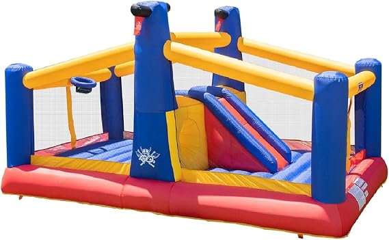 Double Bounce Inflatable House with Dodgeball