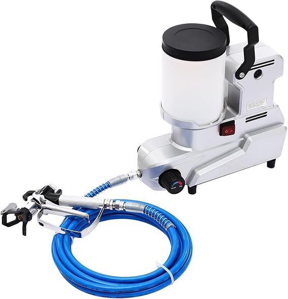 1600W 2.5L/min Portable Airless Paint Sprayer Electric Wall Spray Paint Machine, High Pressure Airless Spray Machine, for House Painting