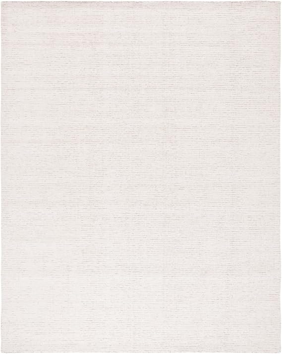 SAFAVIEH Abstract Collection 2'3" x 8' Beige/Rust ABT468A Handmade Premium Wool Runner Rug