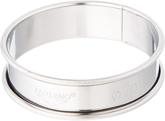 Paderno World Cuisine 2 3/4 inches Stainless-steel Pastry Ring