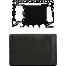 Rumyve 46 in 1 Multi-Tool Card,Stainless Steel Portable Gadgets,Multi-Tool Card,Outdoor Camping Multi-Tool Accessory,Good for Gifts