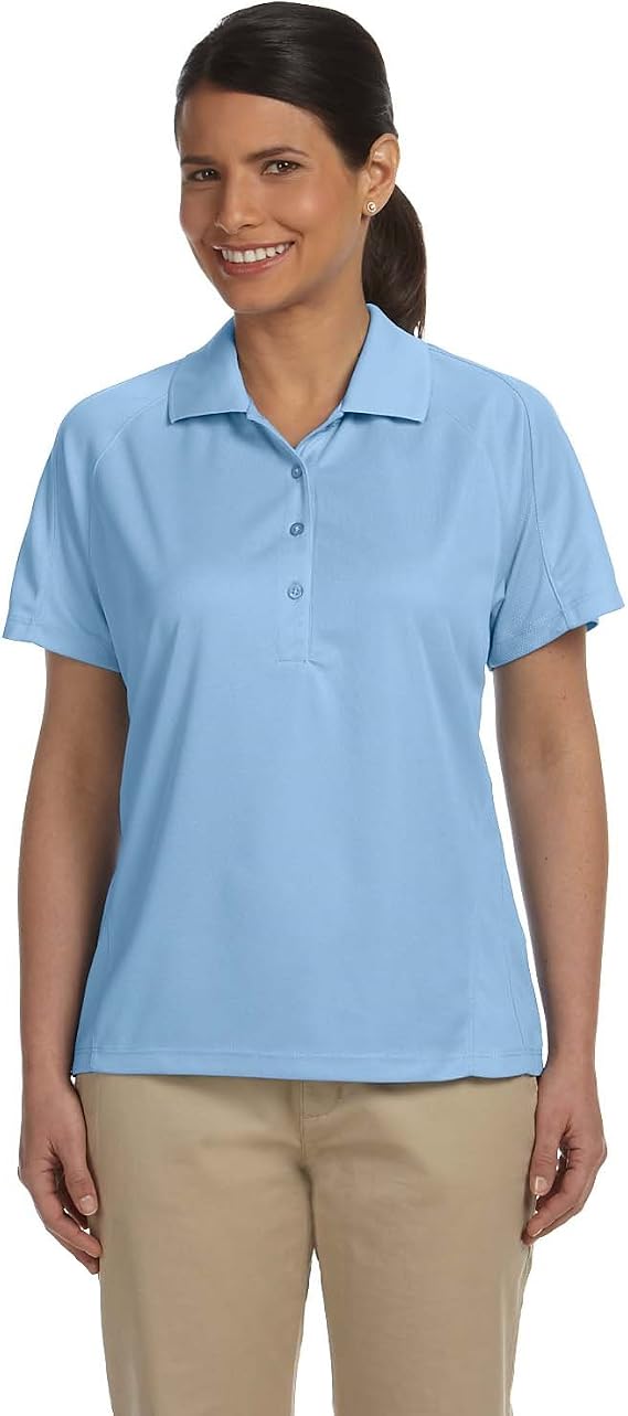 Polytech Mesh Polo for Ladies by Harriton
