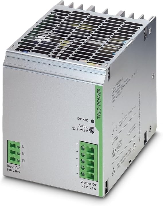 Power Supply TRIO-PS/3AC/24DC/20-2866394 for Industrial Automation Energy Management etc