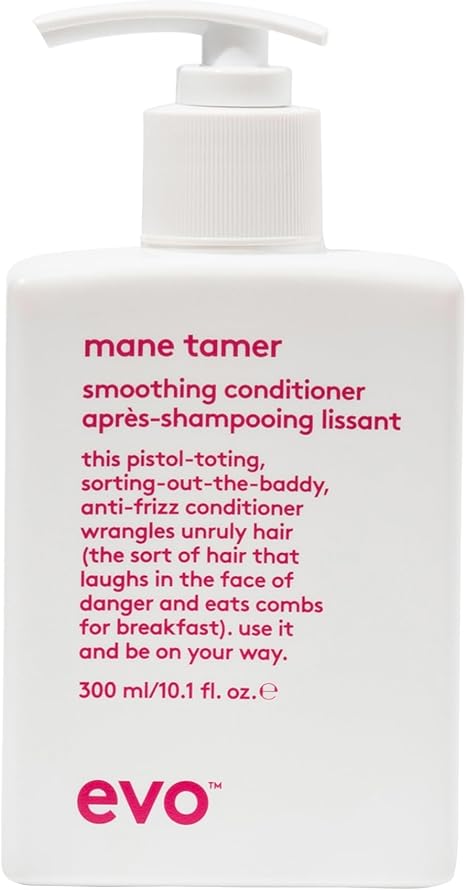Evo Mane Tamer Smoothing Conditioner - Frizz Control, Colour Safe & Humidity Control Hair Product - 300 mL