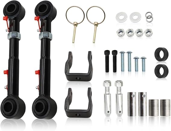 Front Sway Bar Links Compatible with 2.5''-6'' Wrangler TJ 1998-2006 Cherokee 1998-2006 Wrangler XJ 1984-2001 Lift Quicker Disconnects System