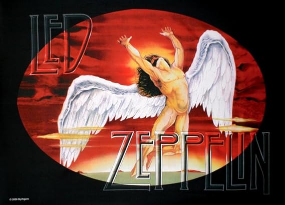 Led Zeppelin Fabric Poster 40 x 30in