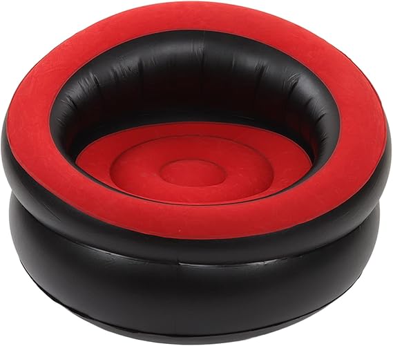 Inflatable Lounger Air Sofa ChairSimple Inflatable Chair Camping & Beach AccessoriesPortable Water Proof Couch for Hiking, Picnics, Outdoor, Music Festivals & Backyard