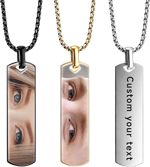 Custom Eye Necklace for Men