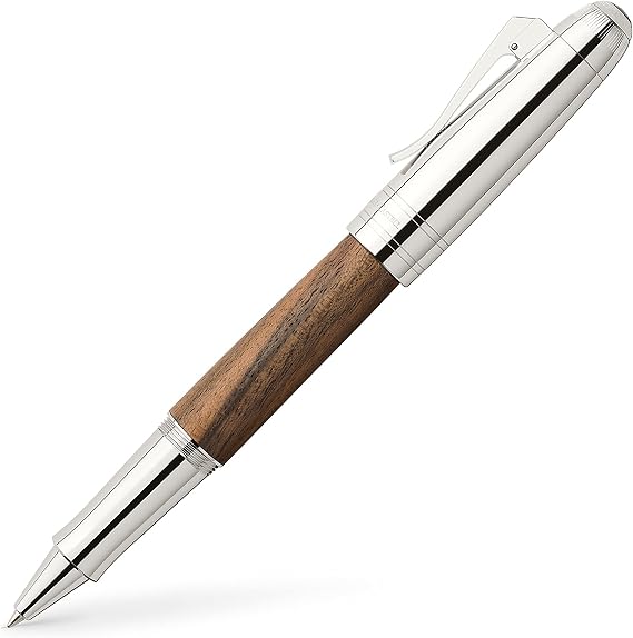 Graf von Faber-Castell Magnum, Walnut Rollerball Pen