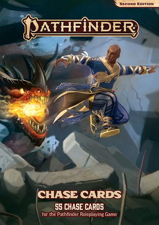 Pathfinder Role playing game Chase Cards