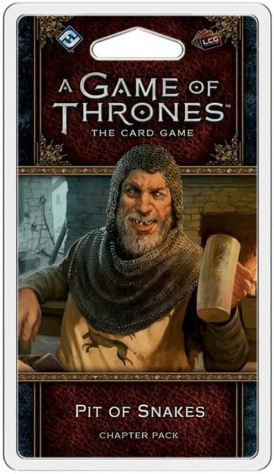 A Game of Thrones The Card Game 2nd Edition: Pit of Snakes - Ages 14+, 2-4 Players, 60 Minute Playtime, Made by Fantasy Flight Games