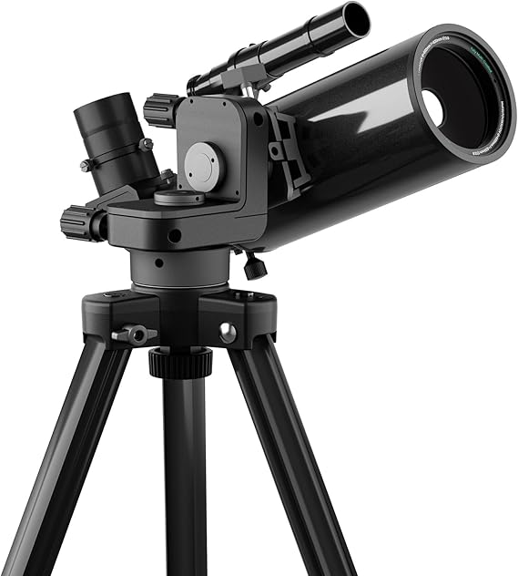 Maksutov-Cassegrain Telescope for Adult Astronomy 80-90mm 850-1250mm Astronomy Telescope 850-1250mm Refractive Optical Composite Telescope Compact Portable Travel Telescope with Pro Tripod