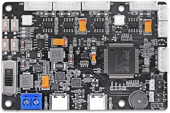 HIWONDER RRC Lite Controller with Built-in STM32 Chip, Supports Raspberry Pi 5 Power Supply Protocol, Integrated IMU, 4-Channel Encoder Motor Ports, Servo Ports, and USB