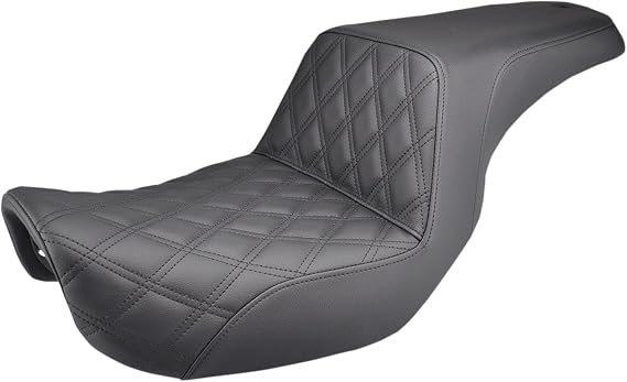 Saddlemen Step-Up Lattice Stitch Seat '04-20 Harley XL Sportster (807-03-172)