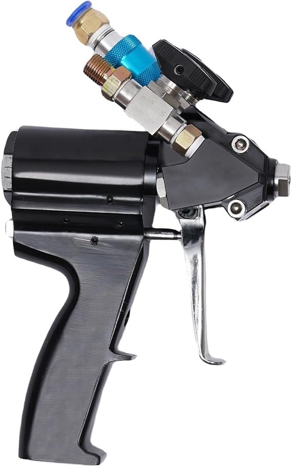 P2 PU Foam Spray Gun Polyurethane Spraygun Polyurea Pouring Air Purge Sprayer