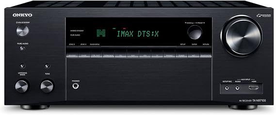 TX-NR7100 9.2-Channel THX Certified AV Receiver | 100 Watts Per Channel, Dirac Live Out of Box, Works with Sonos Certified