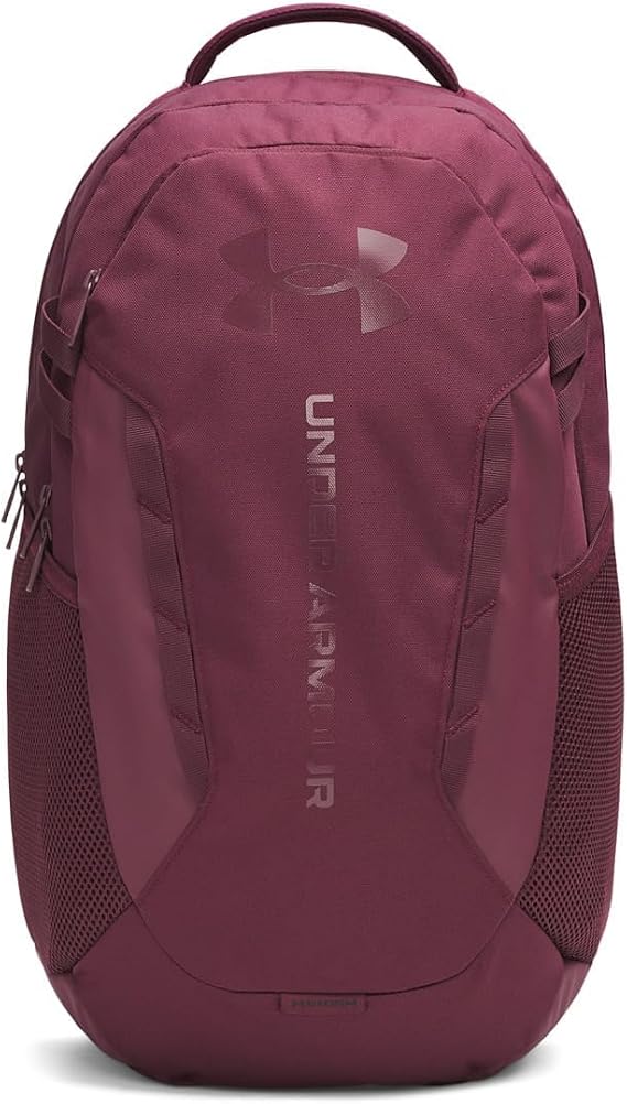 Under Armour Hustle 6.0 Backpack, Dark Maroon/Dark Maroon