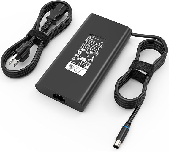 New Slim 240W Laptop Charger Compatible with Dell Precision 7780 7680 7770 7760 G3 G5 G7 3500 5500 7500 Power Supply Cord