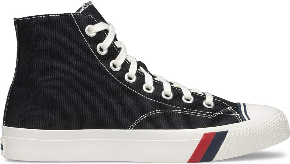 Keds Royal Hi Lace Up Fashion Sneaker, Black, 3