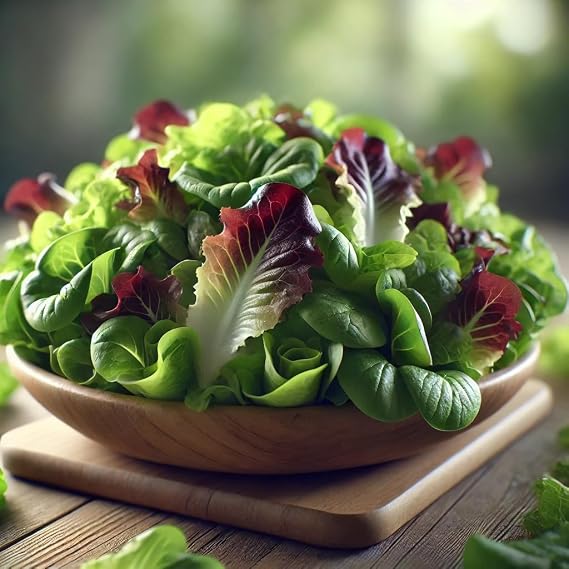 Seeds Baby Lettuce Vitamin Mix/Indoor Balcony/Non GMO/Heirloom
