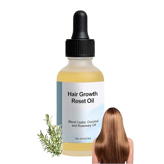 Hair Growth Oil, Hair Growth & Reset Oil, Rosemary hair care essential for All Hair Types (1pcs)