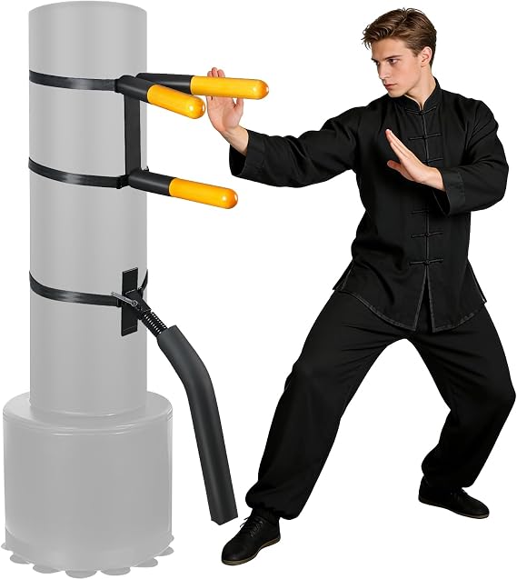 Wing Chun Dummy - Adjustable Wooden Wing Chun Dummy Arms & Leg