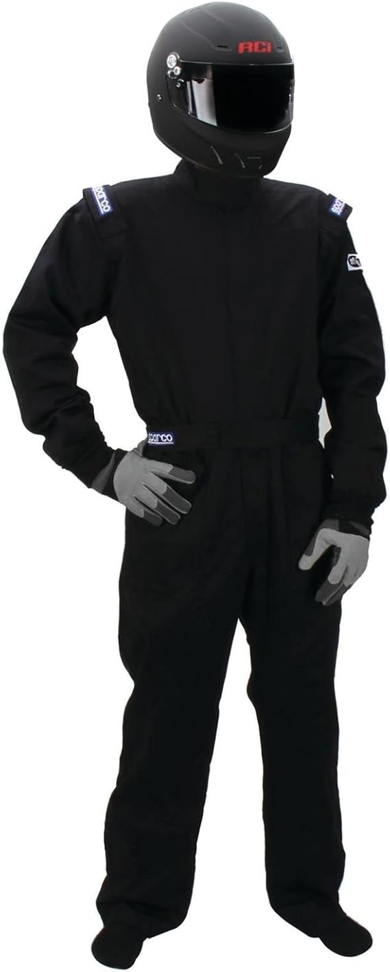 Sparco Men's Suit Driver (Black, Small)