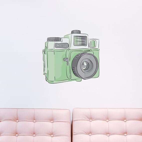 Wallums HOLGA Camera Printed Wall Decal