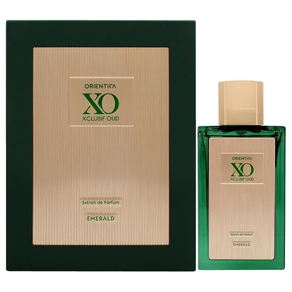 Orientica XO Oud Emerald Extrait de Parfum 2oz/60ml - Mens & Womens Perfume | Mens Cologne - Bergamot, Ginger, Mint, Amber- Citrus Arabic Perfume