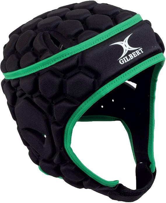 Gilbert Falcon 200 Headguard - Black/Green