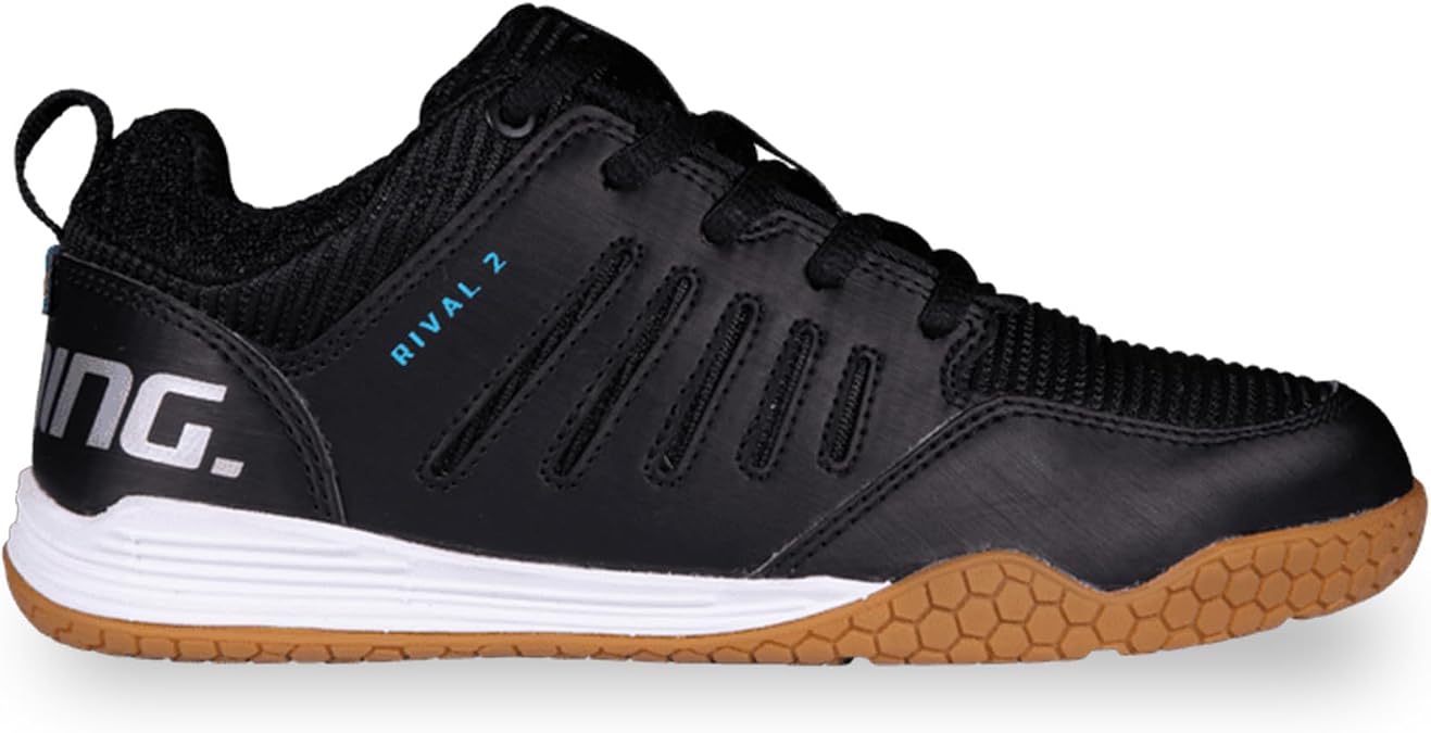 Salming Rival 2 (Black) (Junior) Indoor Squash Shoes (1233100-0101) 6.0