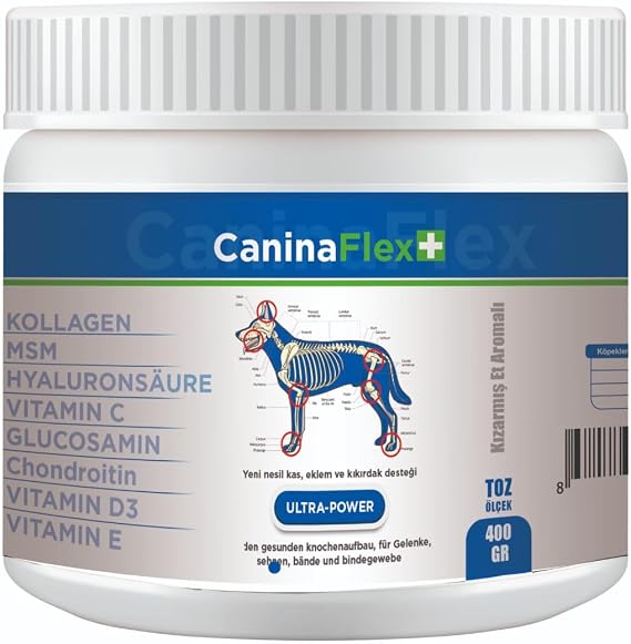 Collagen Glukozamin 400 gr Köpek Gelişimi İçin Yeni Nesil Multivitamin, Köpek Takviyesi - Yeni Nesil Kemik, Kas ve Eklem Destekleyicisi
