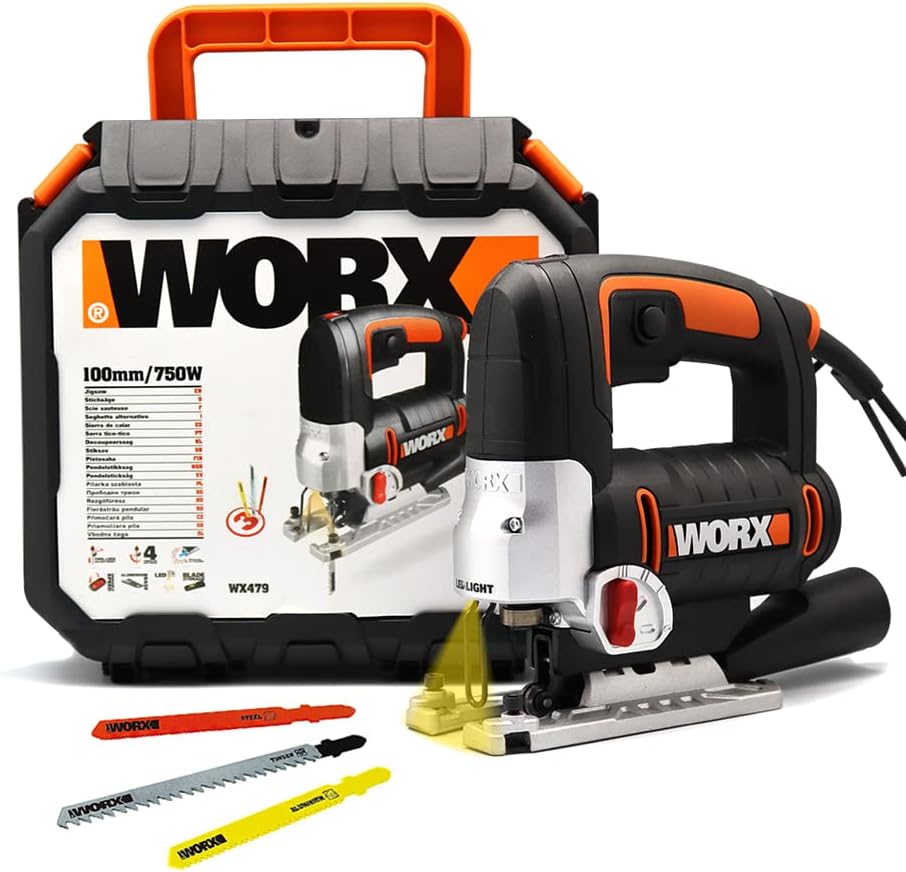 WORX WX479 750Watt Professional Speed Adjustable Decoupage Saw