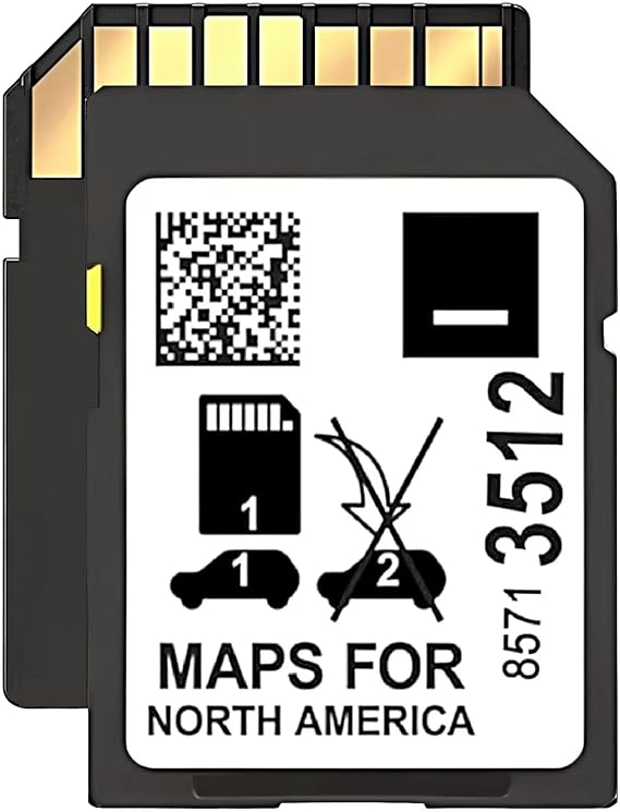 2025 2026 Navigation SD Card Update Latest Map for 2019-2023 GM Vehicles with Buick,Cadillac, Chevrolet,GMC,Part 8571 3512 USA/CAN/MEX,10 Year After-Sales Service