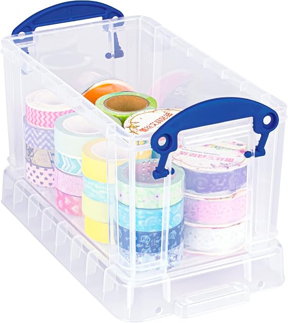 Really Useful Plastic Storage Box 2.1 Litre Clear