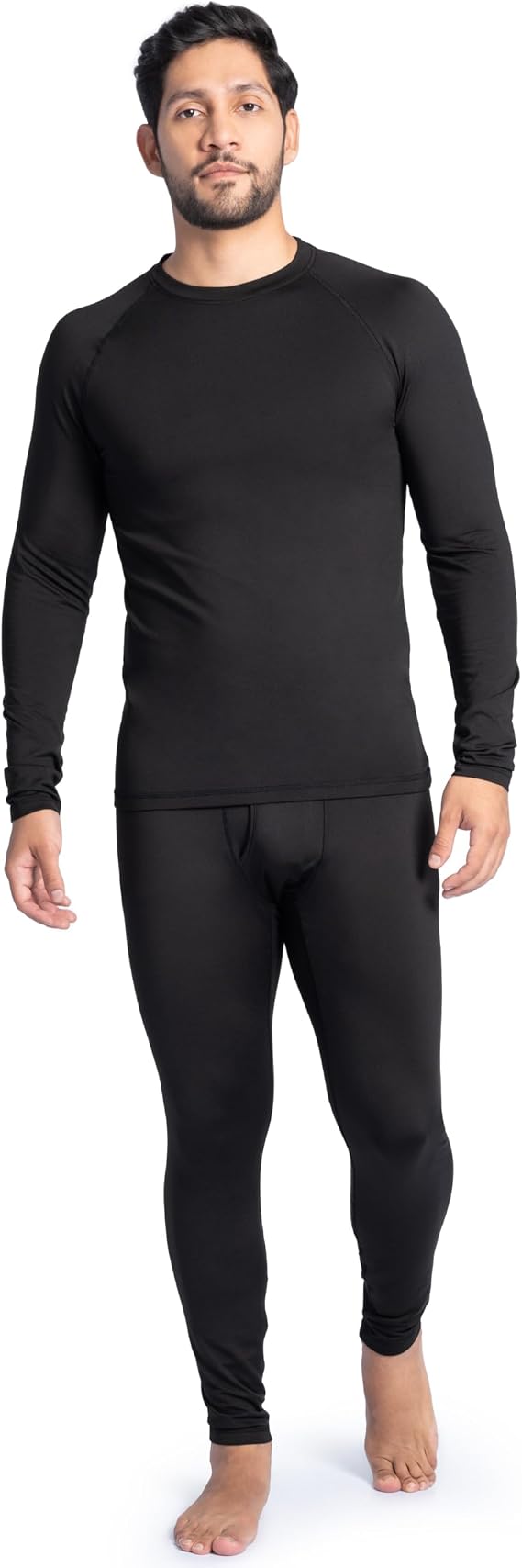 ColdPruf Men's Performance Stretch Fleece Lined Base Layer Set
