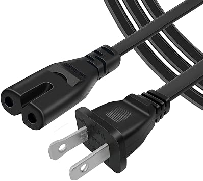 6FT Power Cord for Microsoft Surface Pro X/9/8/7/6/5/4/3/2, Surface Dock & RT Tablet PC - 6 Feet Long Power Adapter Cable for PS4/PS3/XBOX