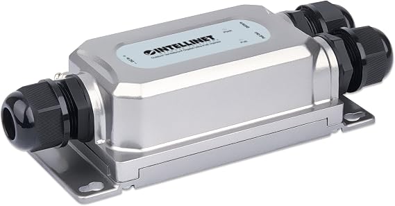 Intellinet Outdoor Gigabit PoE++ Injector, 60W, IP67, IK10, 1-Port