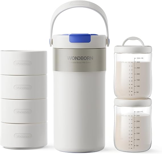 22oz Portable Breast Milk Cooler for Work & Travel, 30H+ Chill