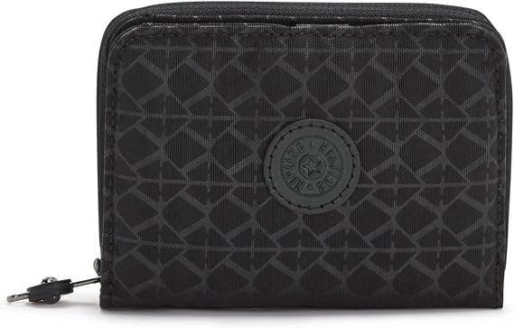 Kipling Money Love Medium Wallet, Signature Emb (Black)