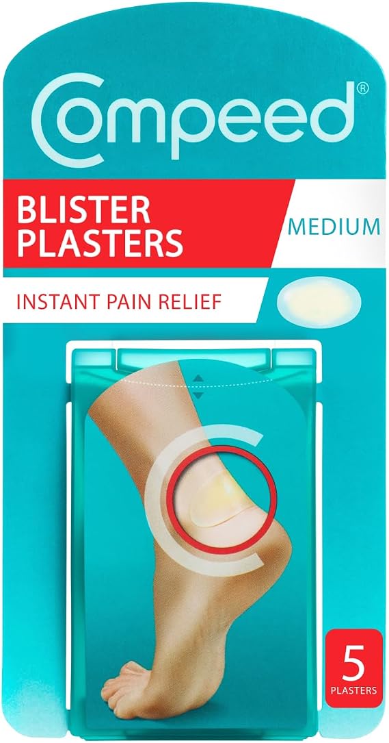 Compeed Blister Relief Pack Plasters - Medium - White