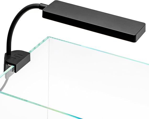 Ultum Nature Systems Refugium Light - Small Customizable Water-Resistant Aquarium LED Lamp w/Inline Timer, Full Spectrum Grow for Chaeto Macro Algae Saltwater Reef Tanks - Clip On