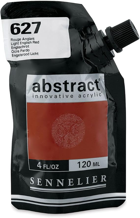 Sennelier Abstract Acrylic 120ml Pouch, Light English Red, (10-121121-627)