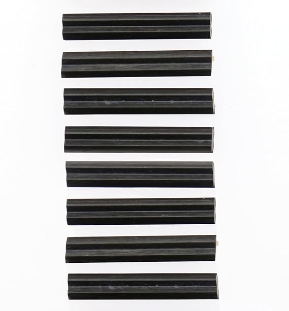 SEEMEY Carbon axle 5L, Fully Compatible with Technic Axle 32073, 8 pcs
