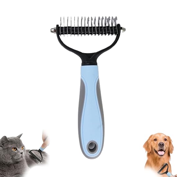 Unismart Pet Brush (BLUE, Large (Large)