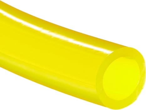 Tygon F-4040-A PVC Fuel Tubing, 0.08" ID, 0.140" OD, 0.030" Wall, 10' Length, Yellow