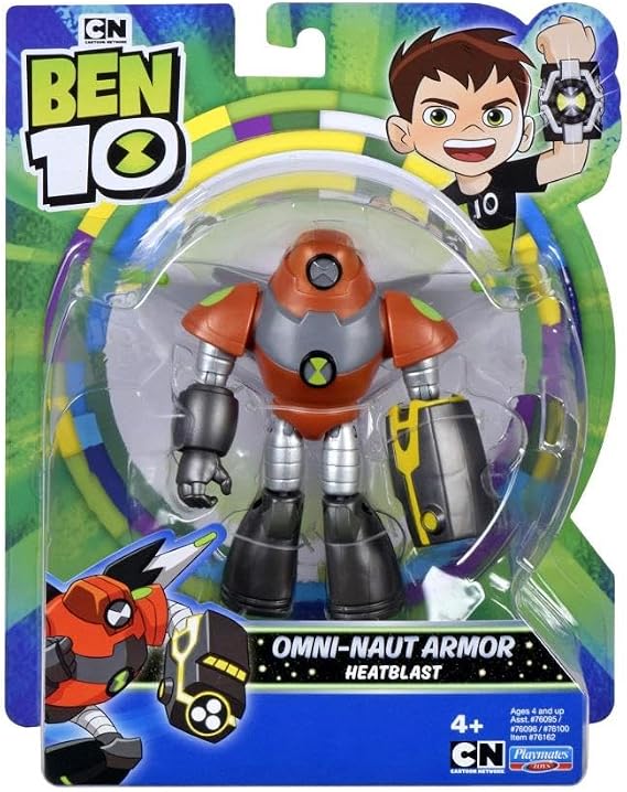 Ben 10 Action Figures Space Armor Heatblast BEN47I10