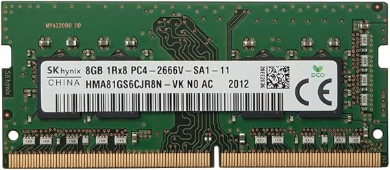 Hynix 8GB DDR4 PC4-21300 2666MHz 260-pin SO-DIMM ram memory