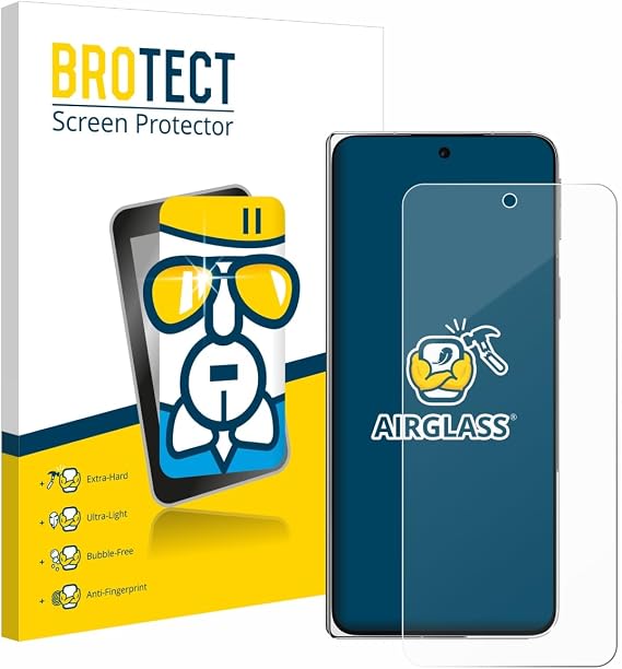 brotect Glass Screen Protector Film Compatible with Oppo Find N5 - Glass-Foil 9H Protection [Scratch Resistant, High Clarity]